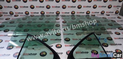 Стекло двери (комплект) Мерседес W210 из Японии Стекло двери (комплект) Мерседес W210 из Японии