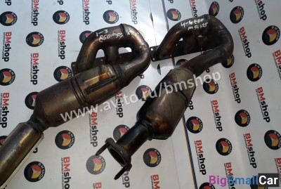 Коллектор катализатор выпускной бмв m54 - купить Москве