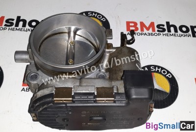 Заслонка дроссельная Мерседес W210 m112 - купить Москве