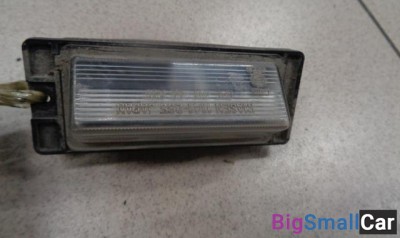 Фонарь подсветки номера от Mitsubishi Lancer 9 CS 2000-2008 - купить Москве