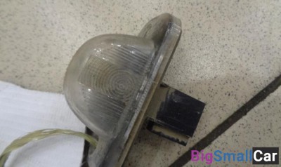 Фонарь подсветки номера от Chery Amulet A15 2006-2012 - купить Москве