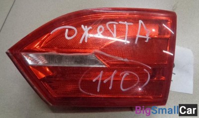 Фонарь задний внутренний левый от Volkswagen Jetta 6 2011 - купить Москве