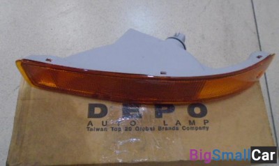 Указатель поворота в бампер левый от Toyota Camry V30, XV10 1990-1994 - купить Москве