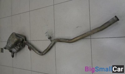 Задняя часть глушителя от Mercedes-Benz E-Klass W211 2002-2009 - купить Москве