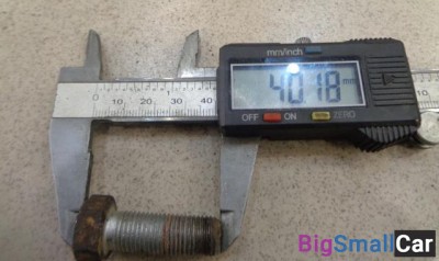 Болт крепления суппорта переднего от Renault Megane 1 1996-2002 - купить Москве