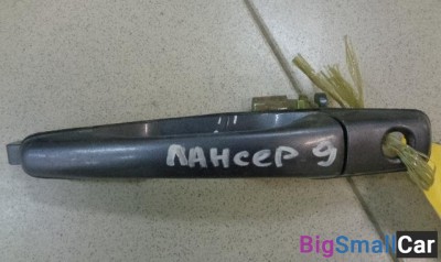 Ручка двери передней наружняя левая от Mitsubishi Lancer 9 CS 2000-2008 - купить Москве