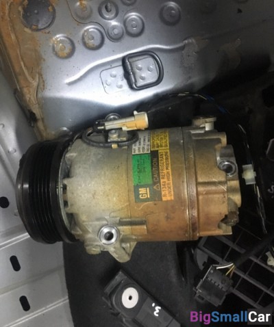 Компрессор кондиционера Опель астра 13124749 Компрессор кондиционера Опель астра 13124749