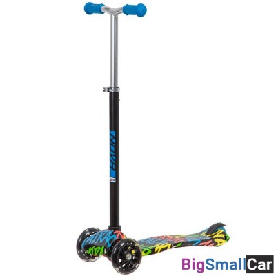 Подростковый самокат-кикборд 120.NRAINBOW.GBL20 NOVATRACK - купить Москве