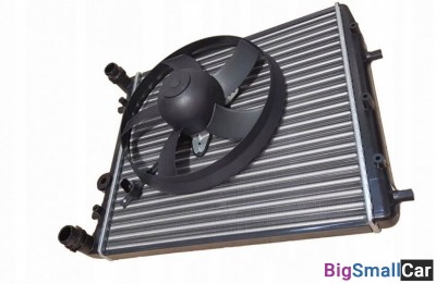 Радиатор охлаждения vika 10150139A В сборе с венти - купить Москве