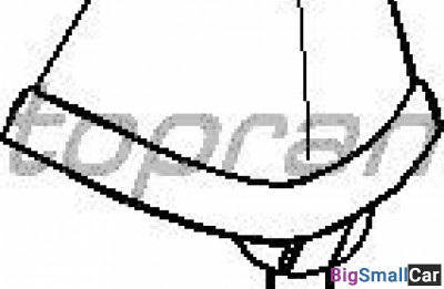 Форсунка омывателя стекла hans pries 103244755 - купить Москве