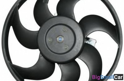 Вентилятор охлаждения JP group 1199105970 Левый 30 - купить Москве