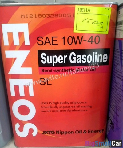 Масло двс eneos