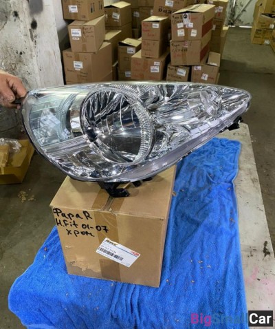 Фара правая Honda Fit (хром) - купить Москве