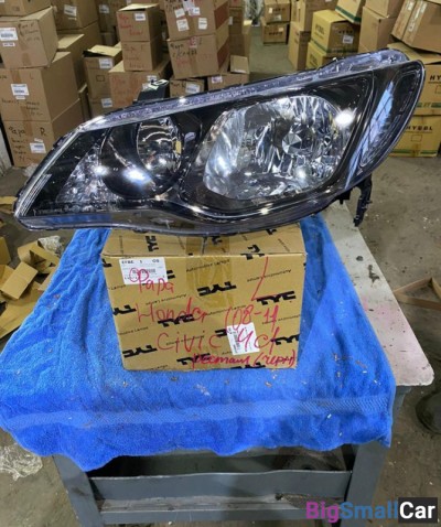 Фара левая Honda Civic 4d restyling - купить Москве