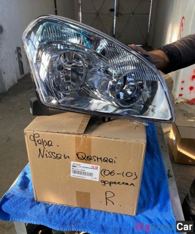 Фара правая Nissan Qashqai - купить Москве