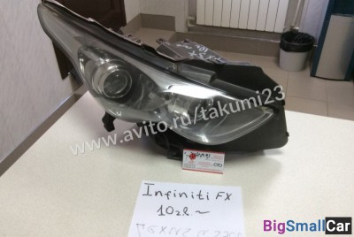 Фара Infiniti FX модель 10г. в - купить Москве