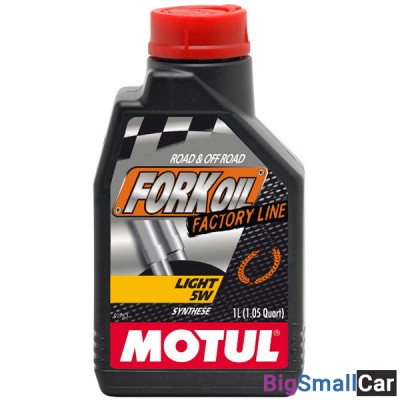 Масло вилочное MOTUL FORK OIL FACTORI LINE 5W 1L 105924 - купить Москве