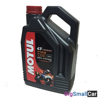 Масло моторное MOTUL 4T SYNTHESE 7100 МА2 10W40 4L 104092 - купить Москве