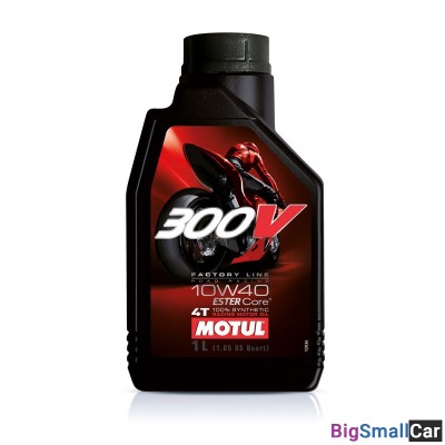 Масло моторное MOTUL 4T 300V FACTORY LINE 10W40 1L NEW 104118 - купить Москве