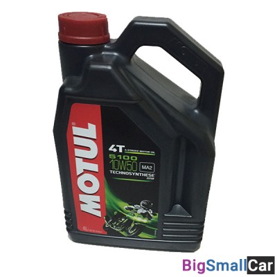 Масло моторное MOTUL 4T TECHNOSYNTHESE 5100 MA2 10W50 4L 104076 - купить Москве