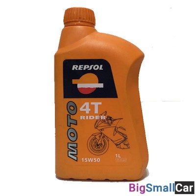 Масло моторное REPSOL MOTO RIDER 4T 15W50 1L 6074/R - купить Москве