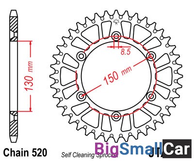 Звезда ведомая JT JTA251.50 - купить Москве