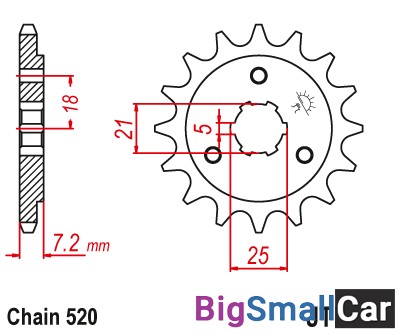 Звезда ведущая JT JTF437.15 - купить Москве