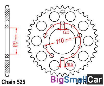 Звезда ведомая JT JTR1332.40 - купить Москве