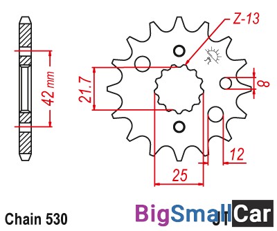 Звезда ведущая JT JTF519.17 - купить Москве