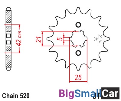Звезда ведущая JT JTF569.16 - купить Москве