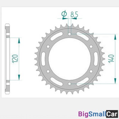Звезда ведомая AFAM 10311-38 - купить Москве