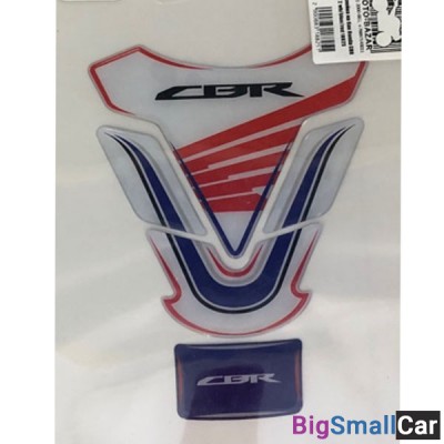 Наклейка на бак Honda CBR 2 wh/blue/red 18825