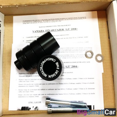 Слайдеры CRASH-PROTECTION Yamaha FZ6N/S 04-09 CPYA-016-B - купить Москве