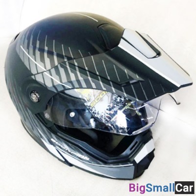 Шлем Scorpion ADX-1 Dual black matt/silver M 19744 - купить Москве