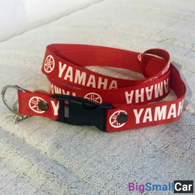 Шнурок для ключей YAMAHA red/white Y11-402 - купить Москве