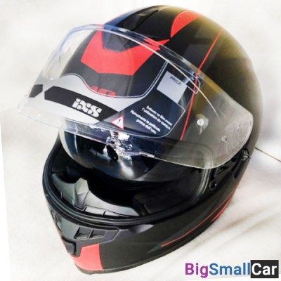 Шлем IXS HX1100 2.0 blk/matt/red XS X14070-M32-XS - купить Москве