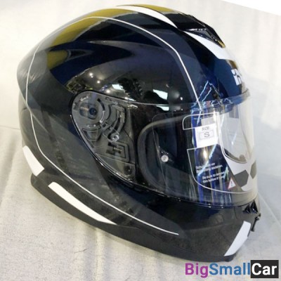 Шлем IXS HX1100 2.0 blk/grey/white S X14070-391-S - купить Москве