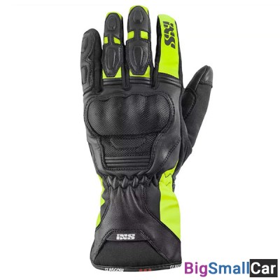 Перчатки IXS Glasgow blk/yellow 2XL X42038-035-2XL - купить Москве