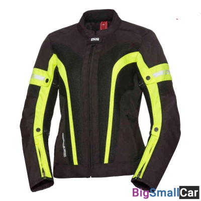 Куртка текстиль жен. IXS Sport DJ Larisa Air-2.0 blk/yel DM X51057-350-DM - купить Москве