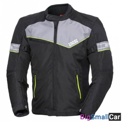 Куртка текстиль IXS Tour Jacke Short ST blk/grey XL X56028-395-XL - купить Москве
