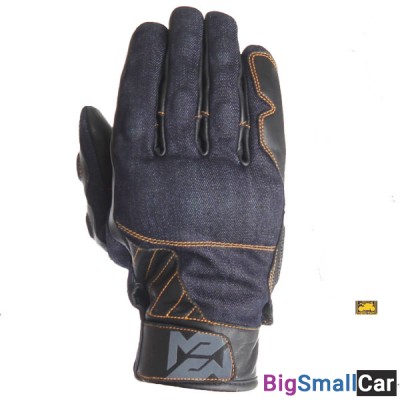 Перчатки MOTEQ Groot blue джинс M M02312 - купить Москве