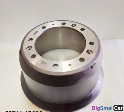 Барабан тормозной Задний Hyundai HD120 527616B000