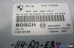 Блок эбу системы pdc (66 Поддержание дистанции, круиз контроль) 66209252639