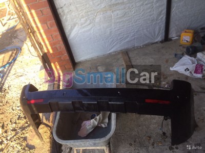 Задний бампер Range rover, ленд ровер 3 2002/2005