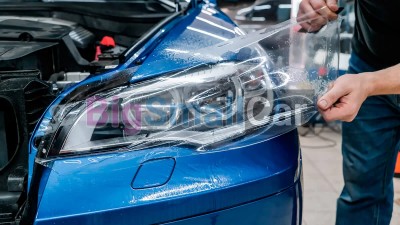 Оклейка Volkswagen Passat GTE антигравийной пленкой (Защита кузова) - купить Москве