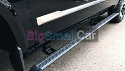 Выдвижные электрические пороги на Volkswagen Touareg 1 (2002-2010)